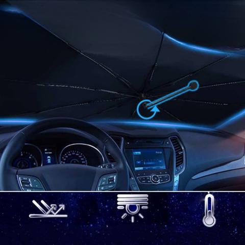 Solskjerm for frontrute – UV-beskyttelse og varme