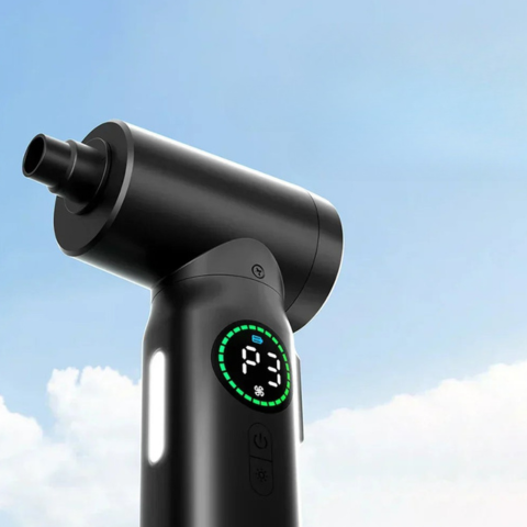 Aspiradora Sopladora Portátil – Limpieza Rápida y Versátil