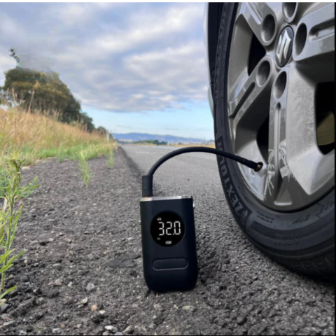 Přenosný vzduchový kompresor – Rychlé nafukování kdekoli jste