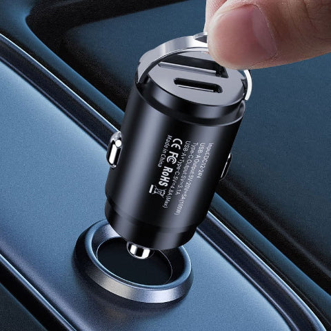 Compact Car Charger – Fast Charging