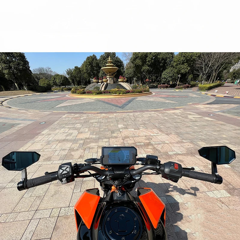 Motorsykkel Speil Anti-blendende – Universelle, Justerbare & Sport Design
