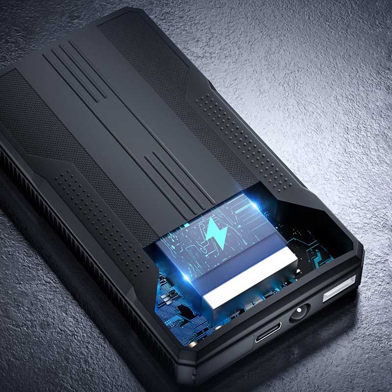 Booster di Batteria Auto 12V — Avviamento Veloce e Sicuro