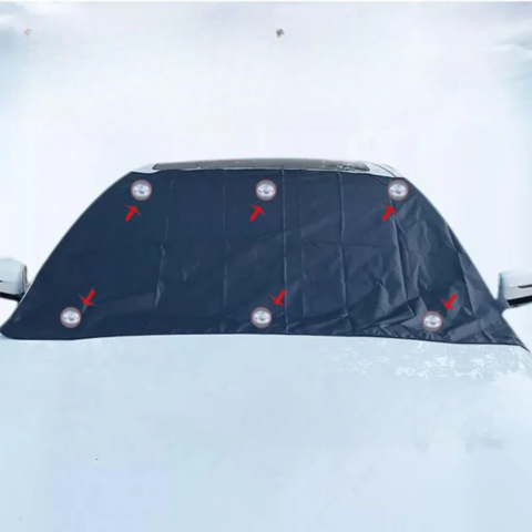 Protecție Parbriz Auto – Anti-Gheață Iarna, Anti-Căldură Vara
