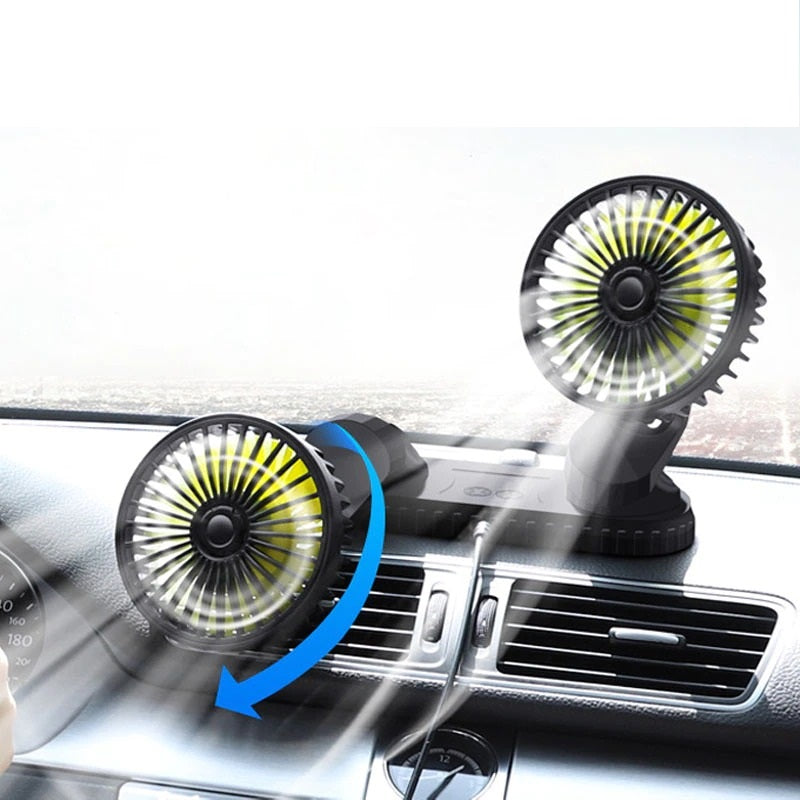 Ventilatore Portatile USB per Auto — Freschezza Immediata e Pratica