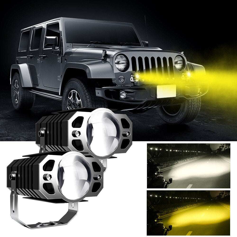Iluminación LED de Alto Rendimiento para Motos y Vehículos de 4 Ruedas