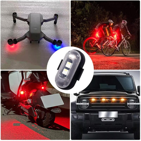 LED Anti-Collision Light – Cycling and Motorcycling