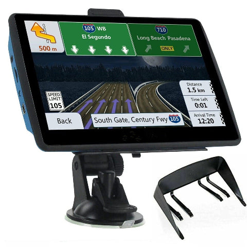GPS Vehículo Multifunción – Rutas Precisas y Voz Guiada