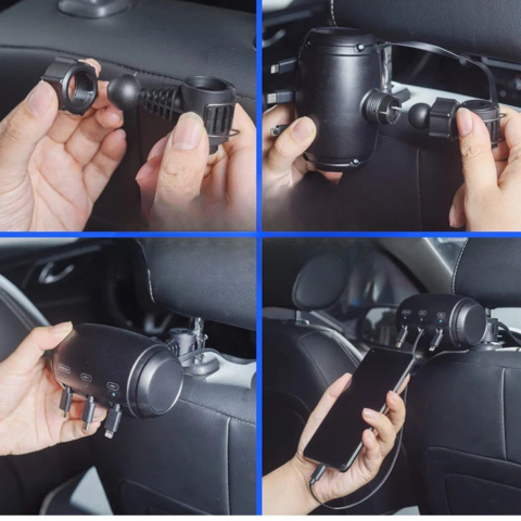 Viacportový auto nabíjač — Ideálny pre všetky vaše zariadenia