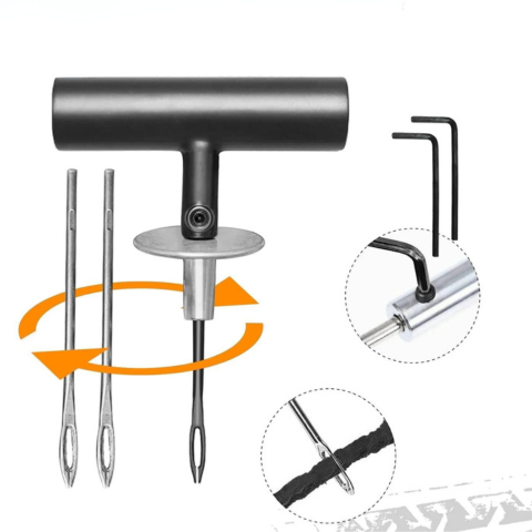 ערכת תיקון צמיגים לרכב — כלים שימושיים 100 חלקים