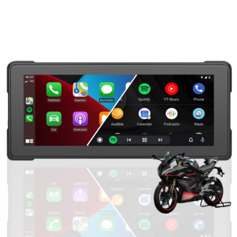Multimedia Systeem Moto — GPS, Muziek & Slimme Controle