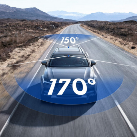 Dubbel kamera – Total säkerhet på vägen