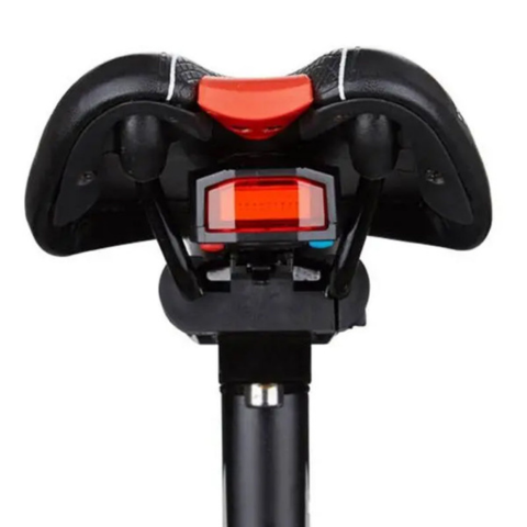 Fuego Trasero Inalámbrico Para Bicicleta – Alarma Integrada Y Control Remoto