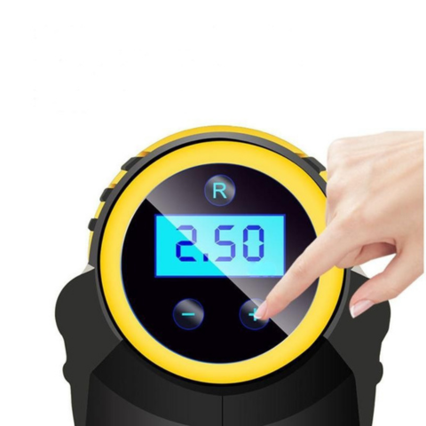 Compressore D'aria portatile per auto – Display digitale e luce LED