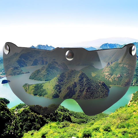 Sportfietshelm – Ingebouwde vizier en nauwkeurige afstelling