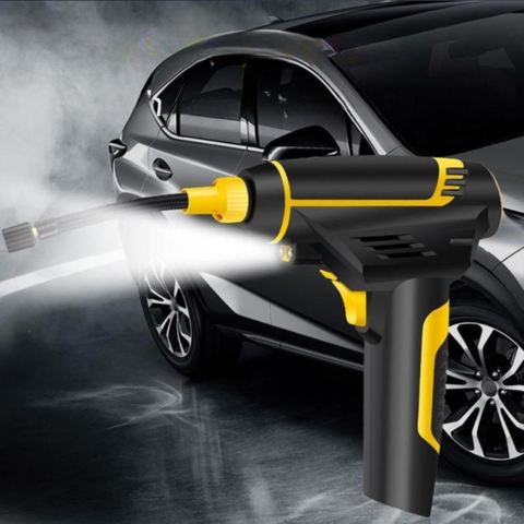 Compressore D'aria portatile per auto – Display digitale e luce LED