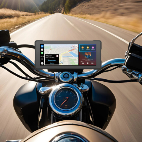 Multimedia Systeem Moto — GPS, Muziek & Slimme Controle