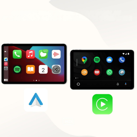 Multimedia Scherm Auto — CarPlay & Android Auto Draadloos
