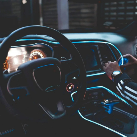 Auto Valot - RGB Sisävalaistus