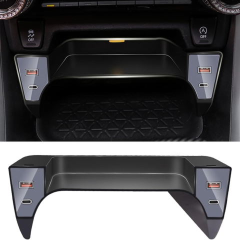 USB Hub Αυτοκινήτου — Γρήγορη Φόρτιση και Διακριτική Εγκατάσταση