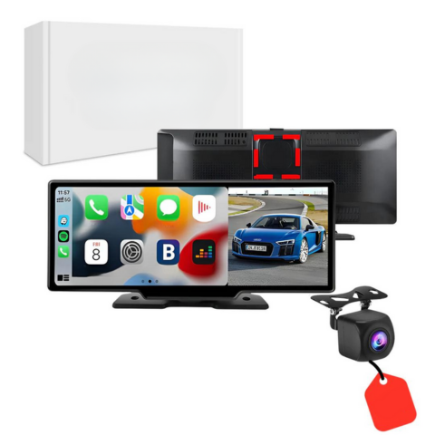 Multimediální systém do auta - HD obrazovka a bezdrátový CarPlay