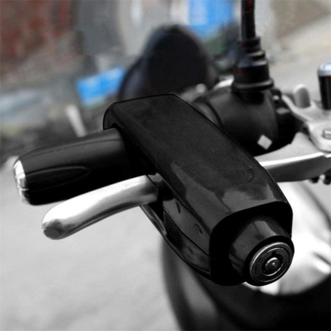 Motorcycle Handlebar Lock – Quick and Visible Security
