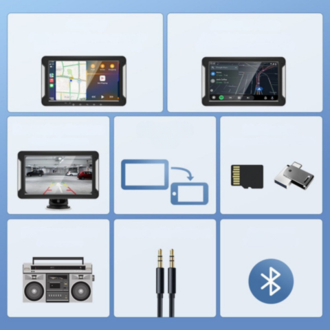 Multimediální obrazovka v autě – Jednoduchá instalace a kompletní funkce