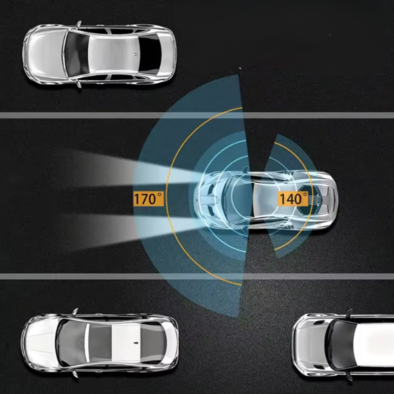 Dashcam Double Full HD Auto - Yökuvaus + Sisäkamera