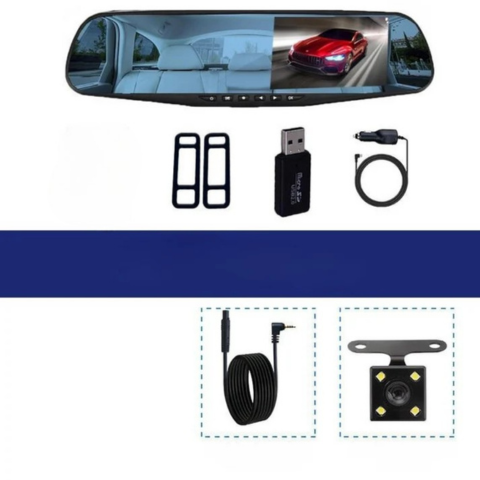 Caméra Sécurité Voiture – Vue Avant Arrière Haute Définition
