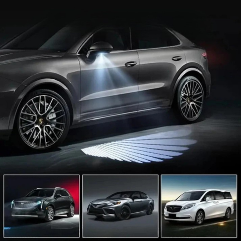 Autotür-Lichtprojektor Engelsflügel - Visueller Effekt & Einzigartiger Stil