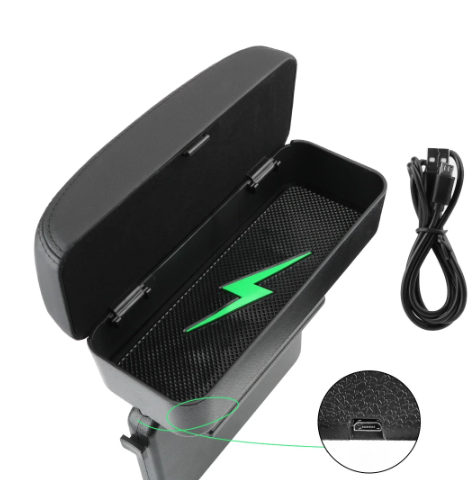 Apoyabrazos de consola central para coche - Confort y almacenamiento práctico