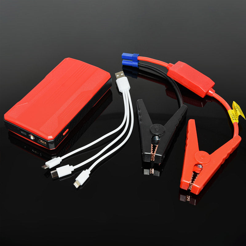 Booster di Batteria Auto 12V — Avviamento Veloce e Sicuro
