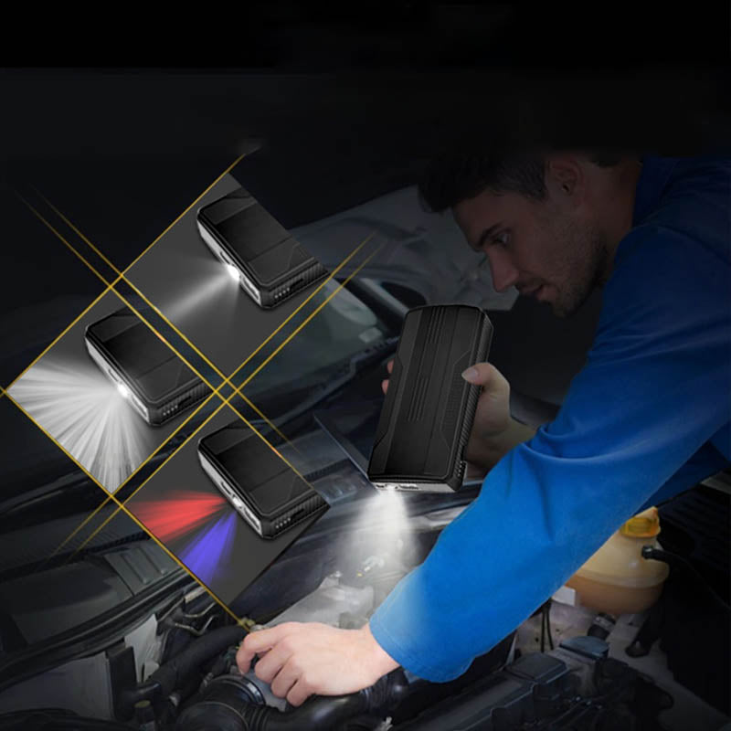 Booster di Batteria Auto 12V — Avviamento Veloce e Sicuro