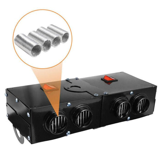 車のヒーター 500W — 迅速な霜取りと快適な温度