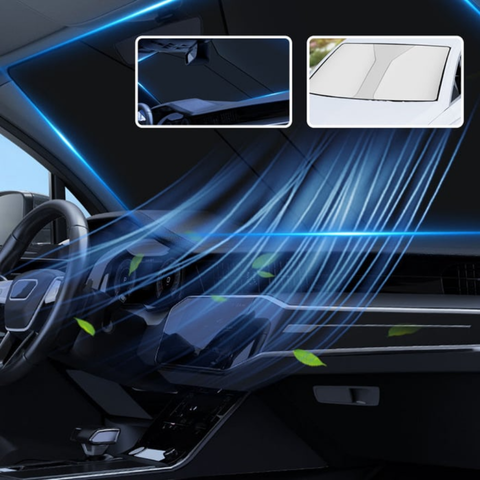 Pare-Soleil Pliable – Design Compact Et Installation Rapide