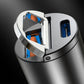 USB Car Charger Adapter – Compact Cigarette Lighter Plug 