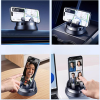 360° Car Phone Support – Ultra-Stable Mounting 