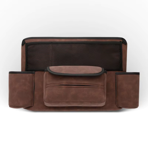 Organizador de Coche Multi-Bolsillos — Almacenamiento Práctico 