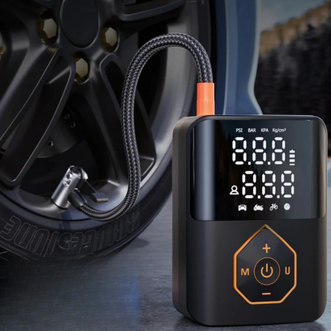 Mini Auto Oplaadbare Compressor – Vermogen 18000mAh 