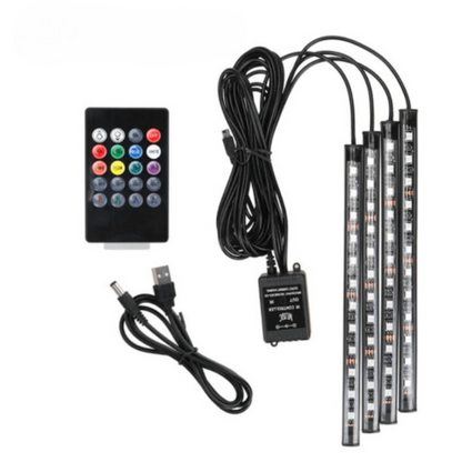 شرائط LED داخلية مع مزامنة صوتية 