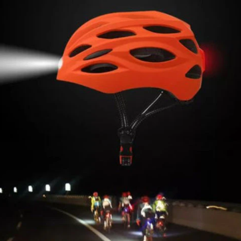 Casco da Bicicletta con Luce Integrata – Sicurezza e Maggiore Visibilità 