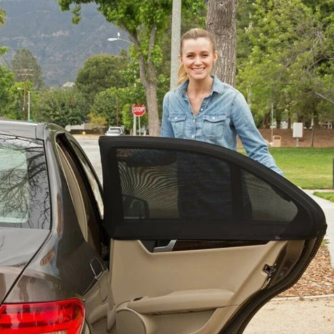 車用サンシェード – UVカットとユニバーサル互換性 