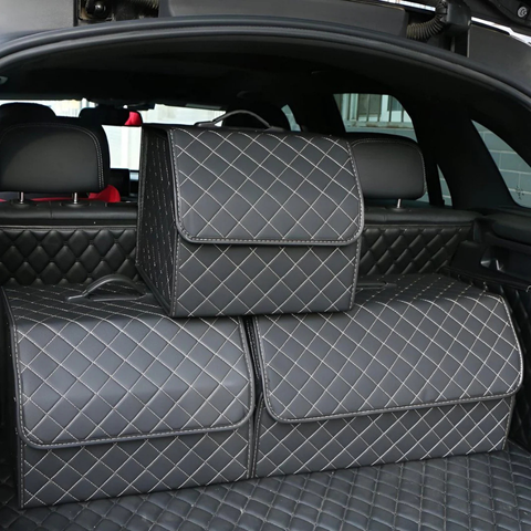 Car Storage Box – Luxury Style and Large Capacity 
