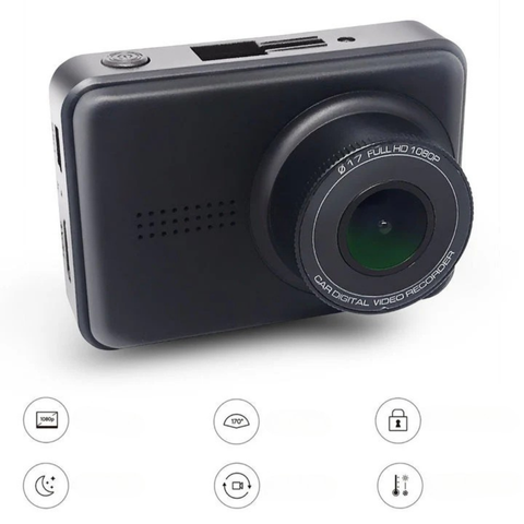 Ingebouwde camera 1080p – Groothoek 165° en heldere visie 