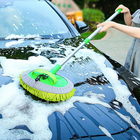 Mopă Extensibilă pentru Mașină – Curățare Ușoară și Fără Efort 