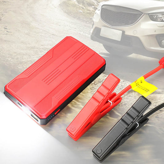 Booster di Batteria Auto 12V — Avviamento Veloce e Sicuro 