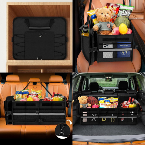 Organizzatore Per Il Bagagliaio Con Sacco Isotermico — Comfort E Organizzazione 