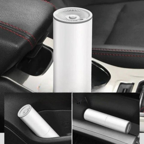 Aspiradora de Coche USB Portátil — Limpieza Fácil y Rápida 