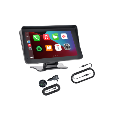 Multimediální obrazovka auta — CarPlay a Android Auto bezdrátově 
