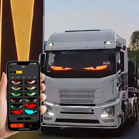 תצוגת LED לרכב – הצג מה שאתה רוצה בדרך! 