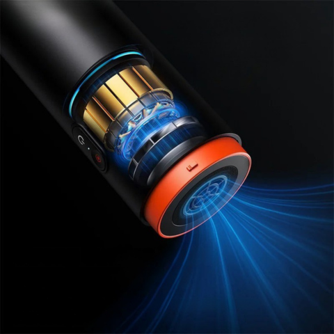 ミニポータブル掃除機 — コンパクトで強力 